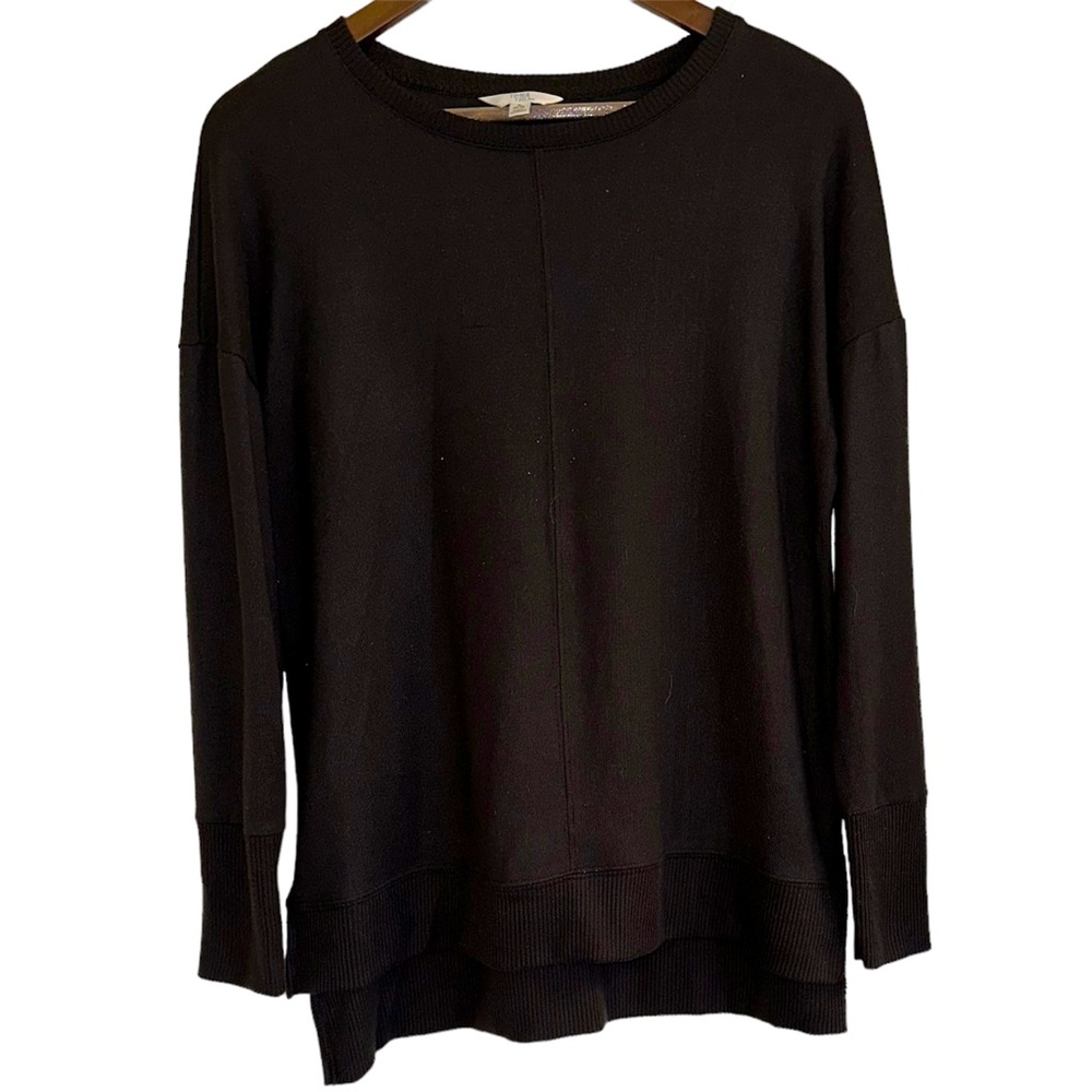 Time and true black, long sleeve tunic women’s small